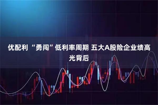 优配利 “勇闯”低利率周期 五大A股险企业绩高光背后